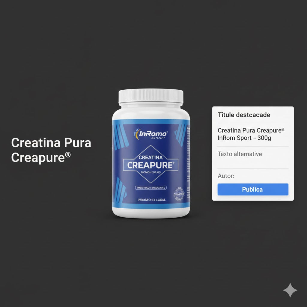 ¿Cómo elegir la mejor Creatina? Maximiza tu fuerza con InRomo Sport