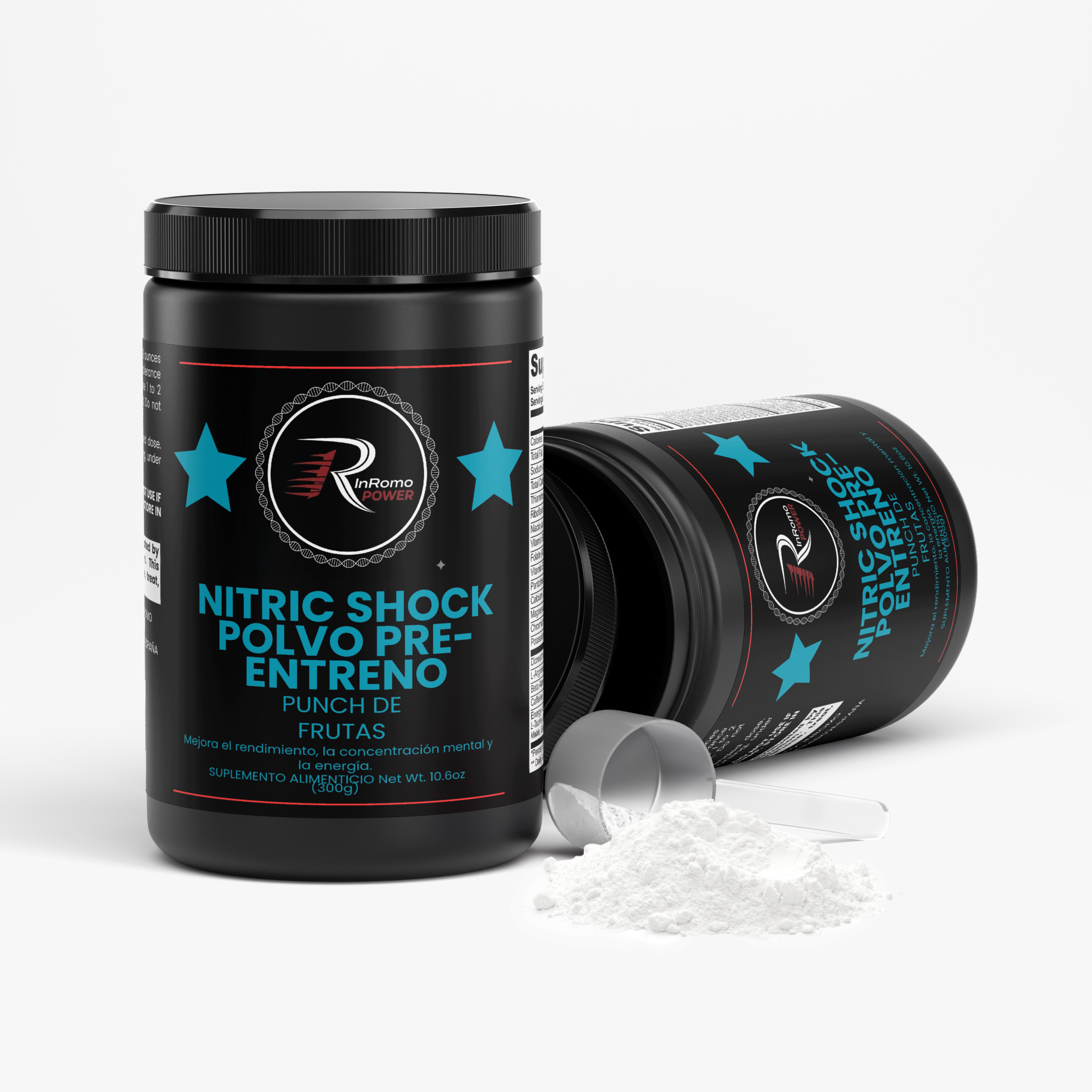 Nitric Shock Pre-Workout InRomo Power - Energía y Bombeo Muscular