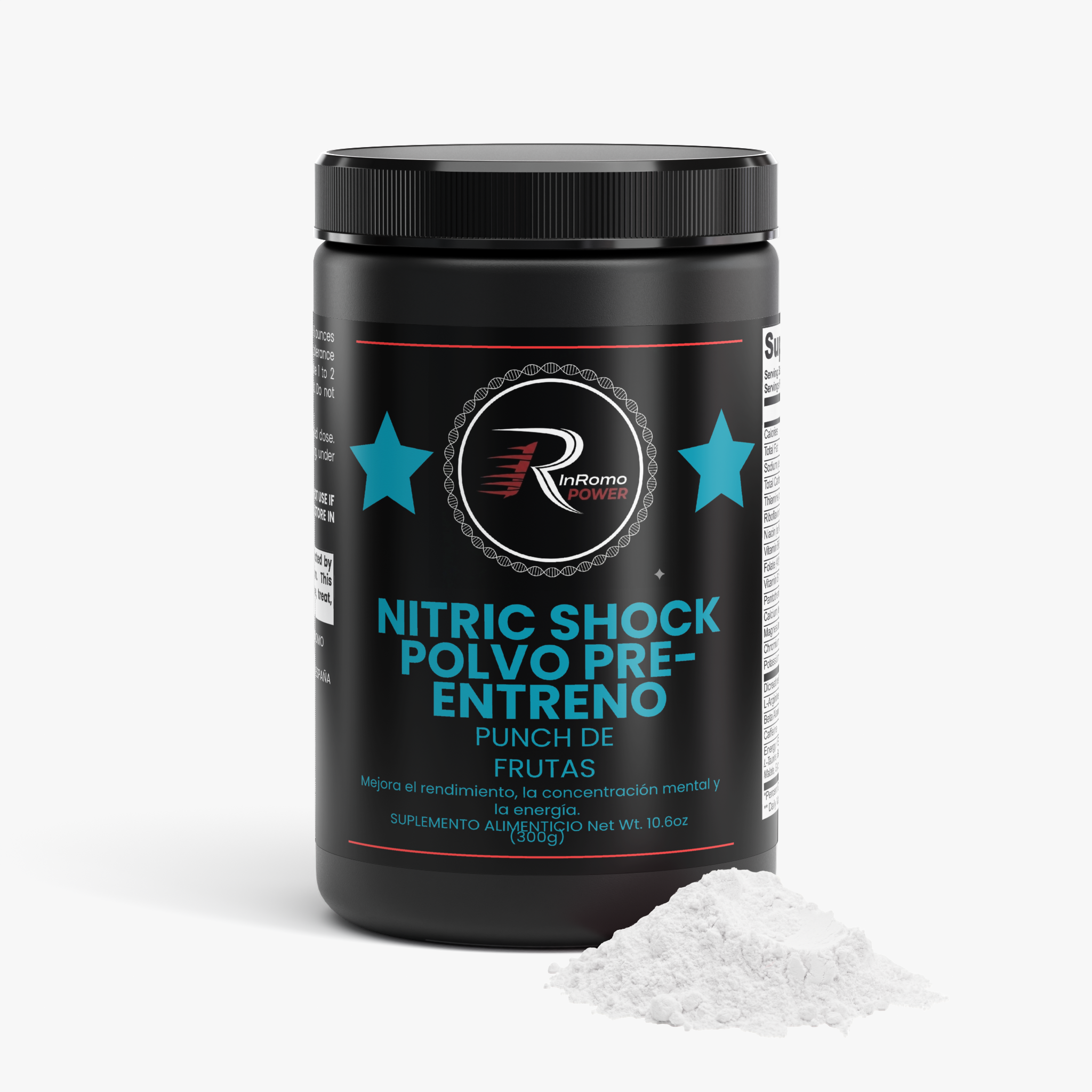 Nitric Shock Pre-Workout InRomo Power - Energía y Bombeo Muscular