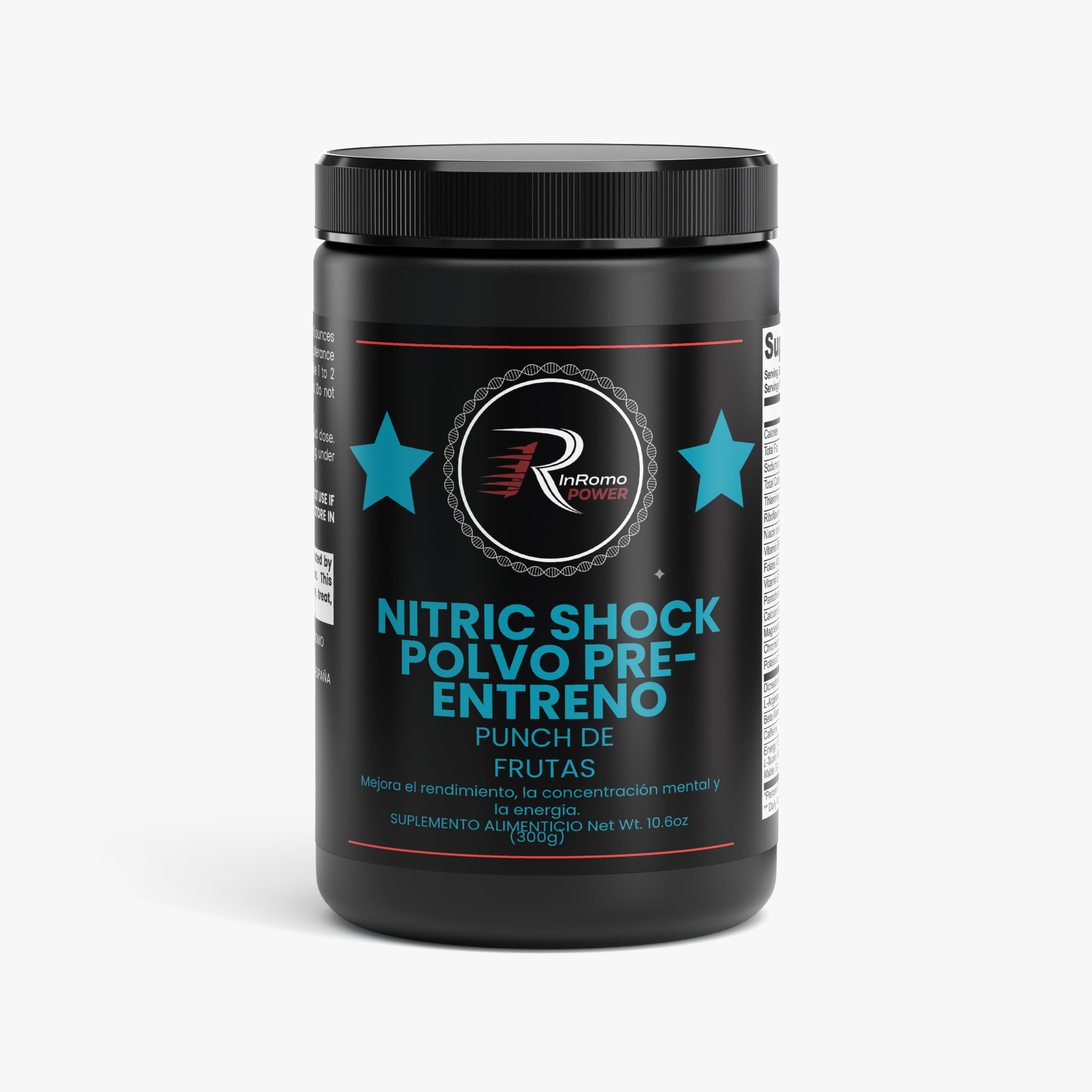 Nitric Shock Pre-Workout InRomo Power - Energía y Bombeo Muscular