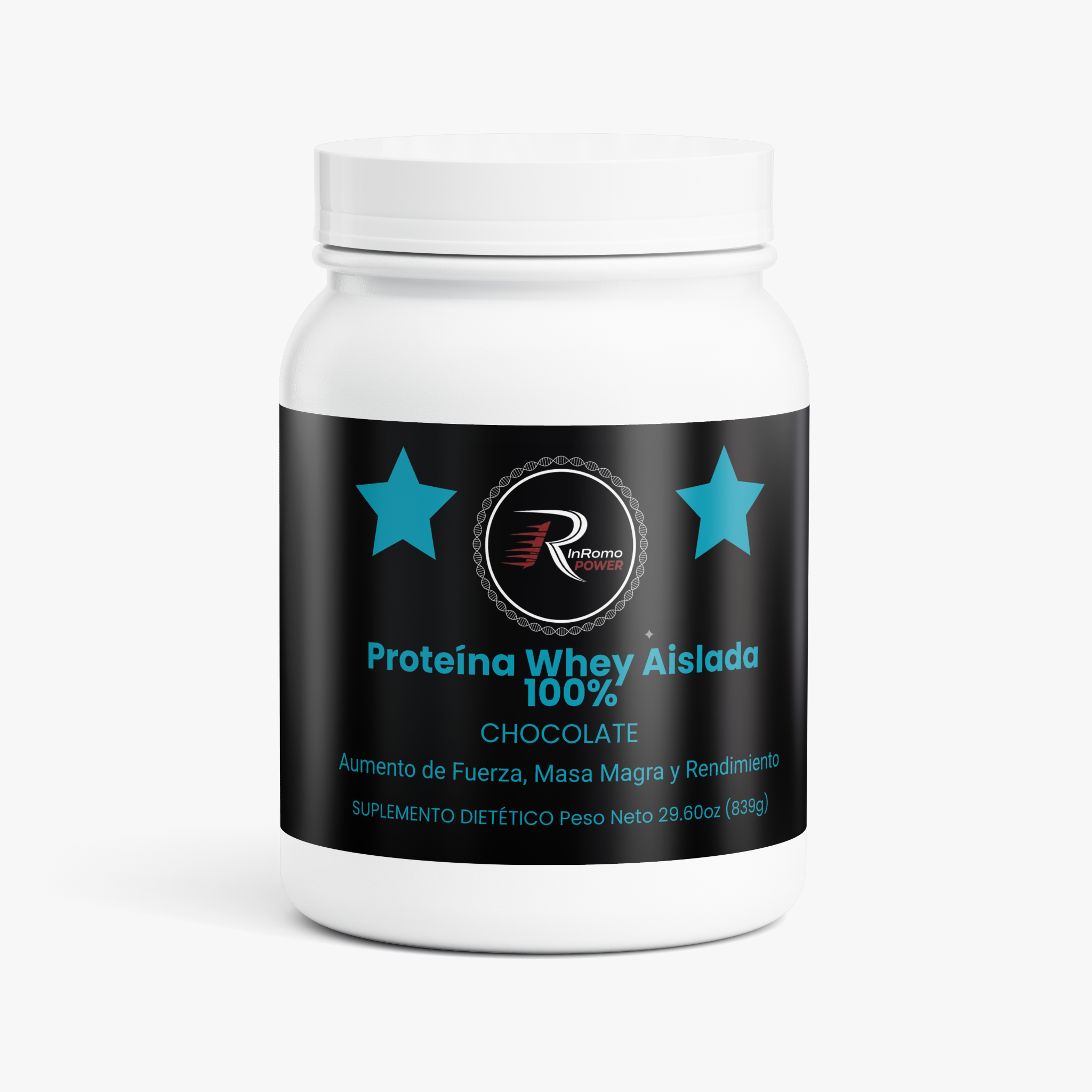 Aislado de Proteína de Suero 100% (839g) - Chocolate | InRomo Sport