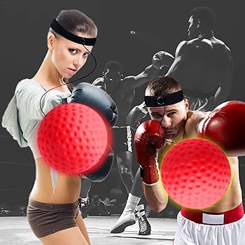 Pelota de Reflejos de Boxeo InRomo Sport – Entrenamiento de Agilidad y Coordinación Ojo-Mano