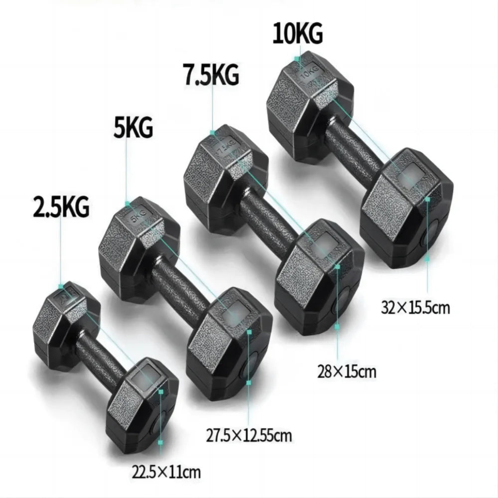 Equipamiento de fitness InRomo Sport: mancuernas de vinilo para micro-entrenamientos y reset metabólico diario