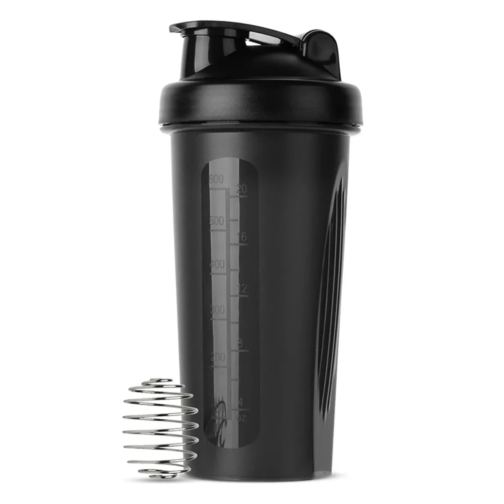 Batidora Shaker ergonómica In Romo Sport para mezclar creatina y proteínas sin grumos