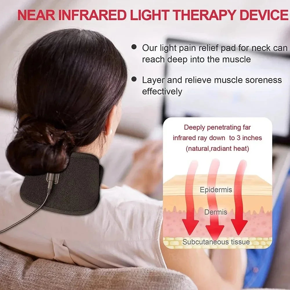 Sistema modular de fototerapia InRomo: bandas ajustables con luz roja e infrarroja para recuperación articular y muscular.
