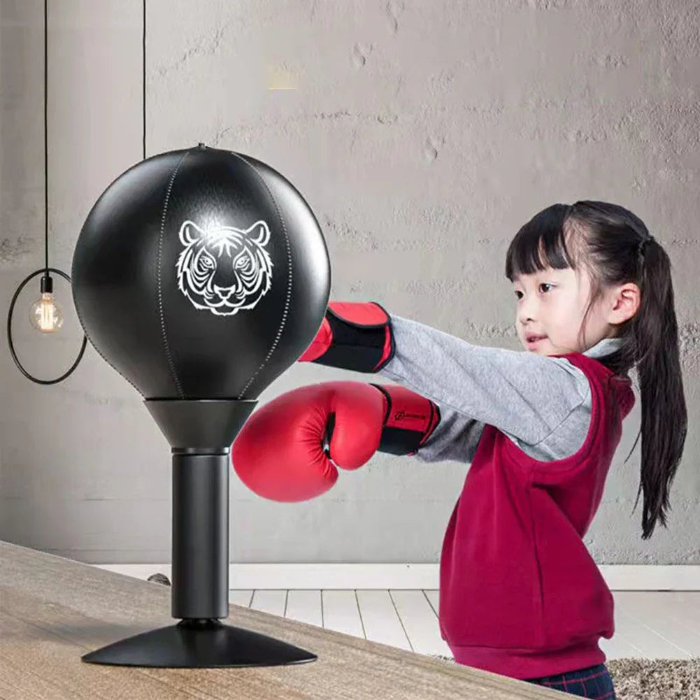 Pera de boxeo infantil con ventosa para entrenamiento en casa InRomo Sport