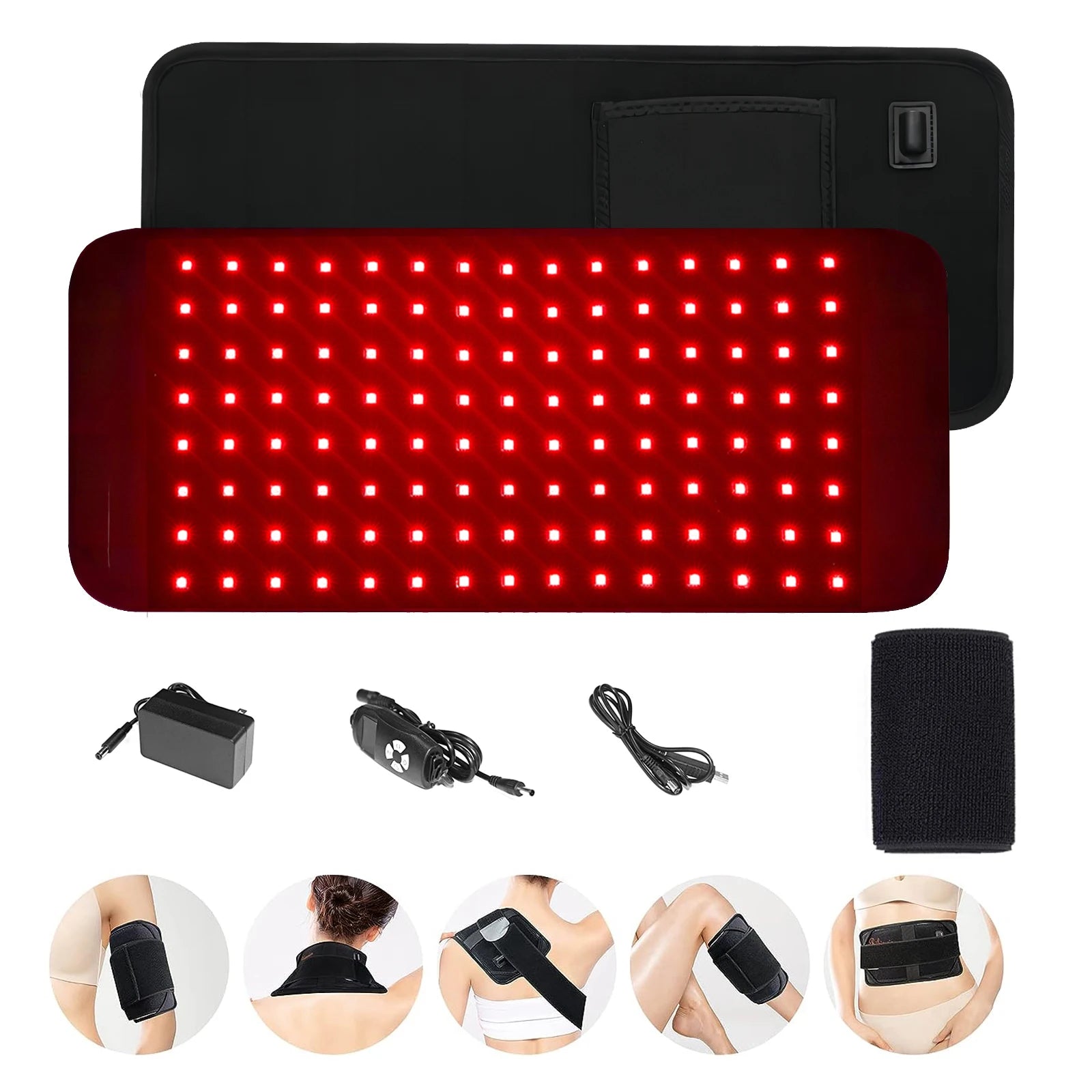Cinturón Biohacking InRomo Sport | Pad LED 660nm & 850nm Portátil