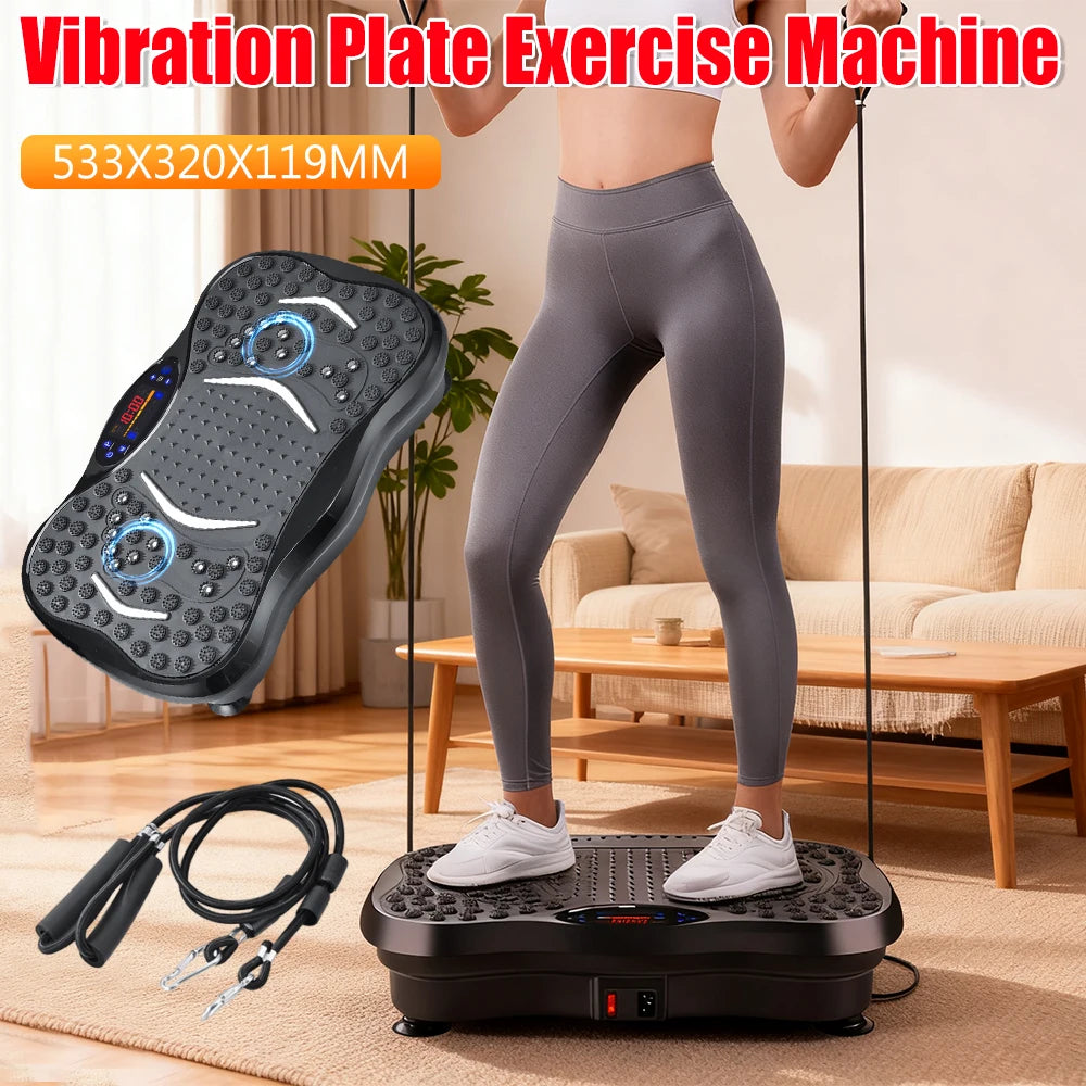 Plataforma Vibratoria de Alto Rendimiento InRomo Sport - Conectividad Bluetooth y Bandas Elásticas