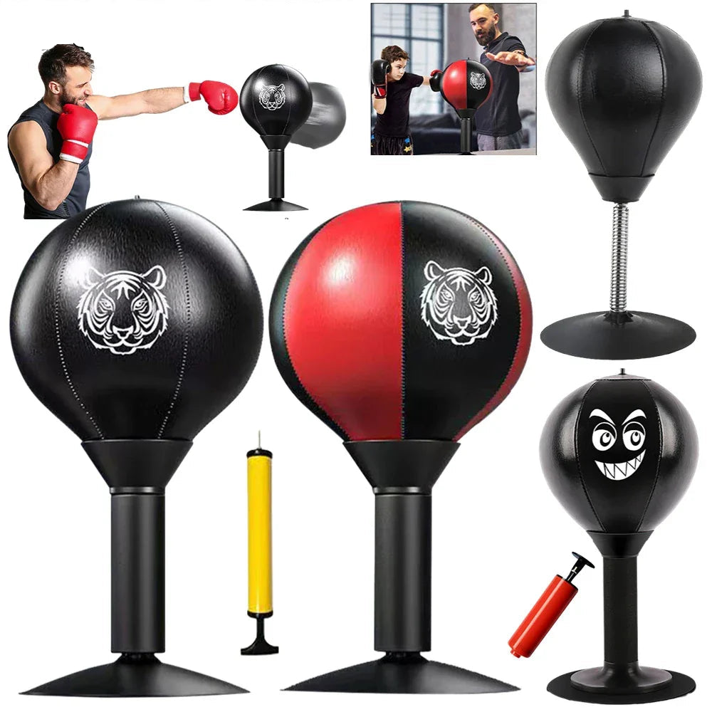Pera de boxeo infantil con ventosa para entrenamiento en casa InRomo Sport